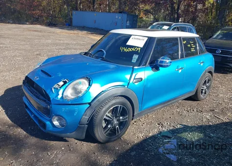 2016 Mini Hardtop Cooper S from USA, damaged, VIN WMWXU3C59G2D31251